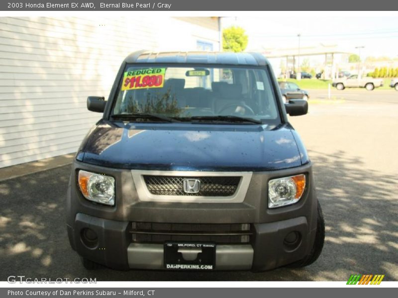 Eternal Blue Pearl / Gray 2003 Honda Element EX AWD
