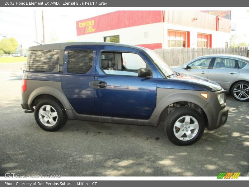 Eternal Blue Pearl / Gray 2003 Honda Element EX AWD