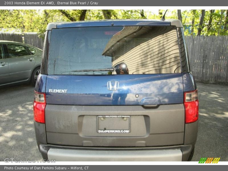 Eternal Blue Pearl / Gray 2003 Honda Element EX AWD