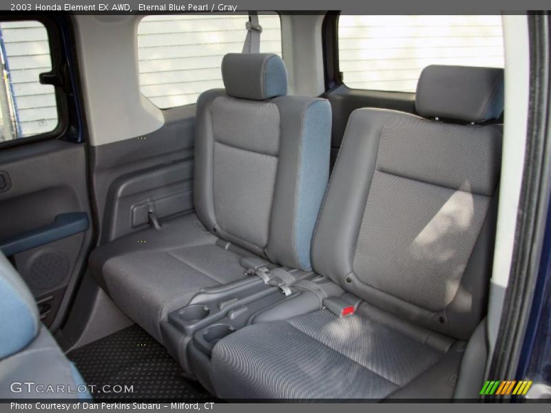 Eternal Blue Pearl / Gray 2003 Honda Element EX AWD