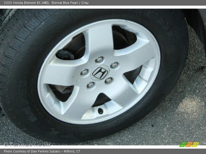 Eternal Blue Pearl / Gray 2003 Honda Element EX AWD
