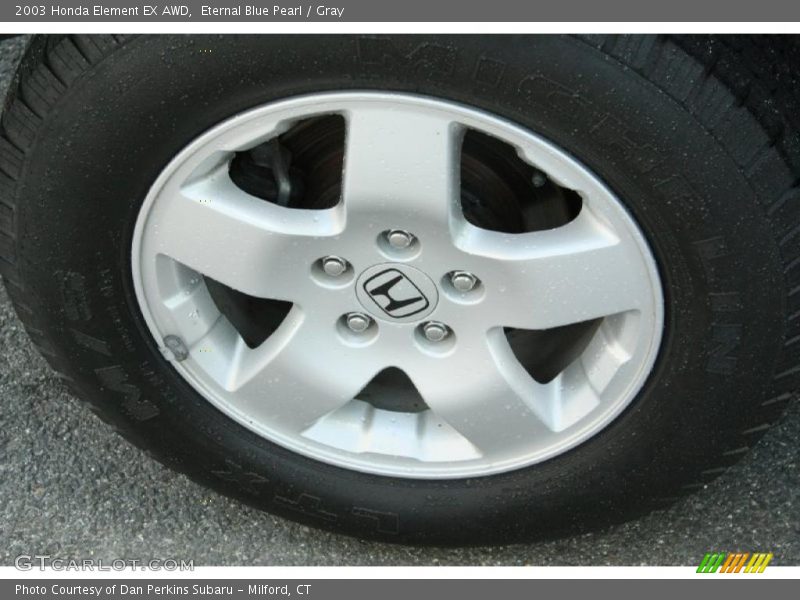 Eternal Blue Pearl / Gray 2003 Honda Element EX AWD