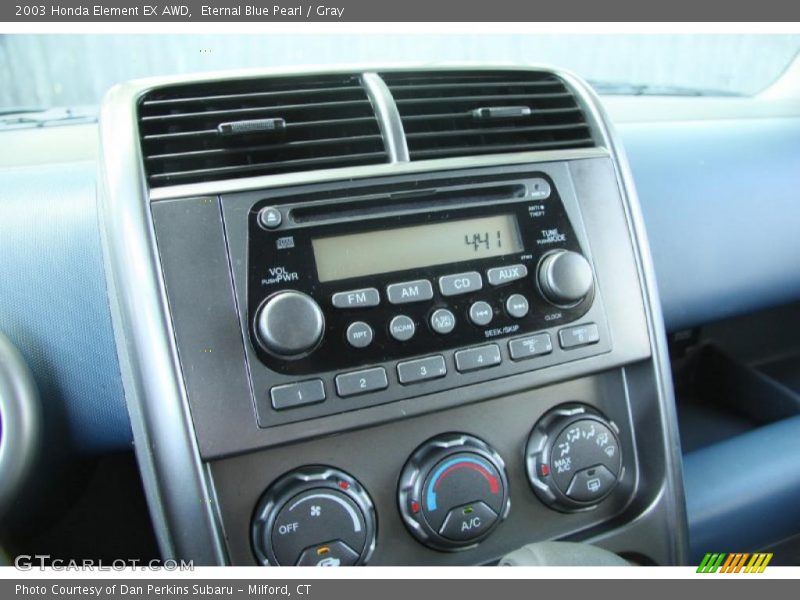 Eternal Blue Pearl / Gray 2003 Honda Element EX AWD