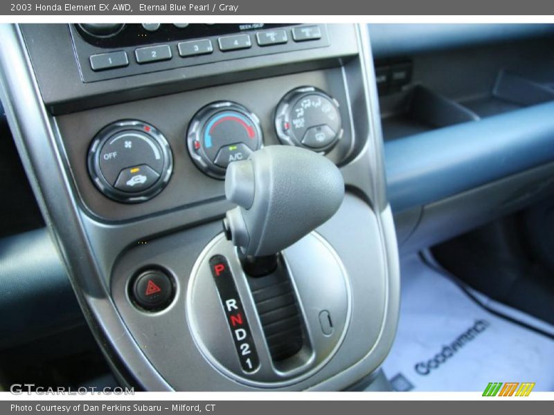 Eternal Blue Pearl / Gray 2003 Honda Element EX AWD