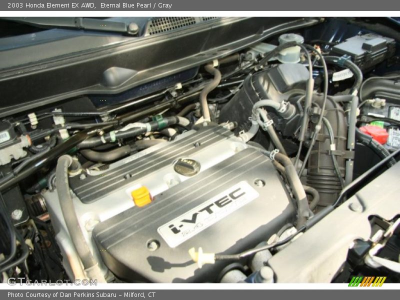 Eternal Blue Pearl / Gray 2003 Honda Element EX AWD