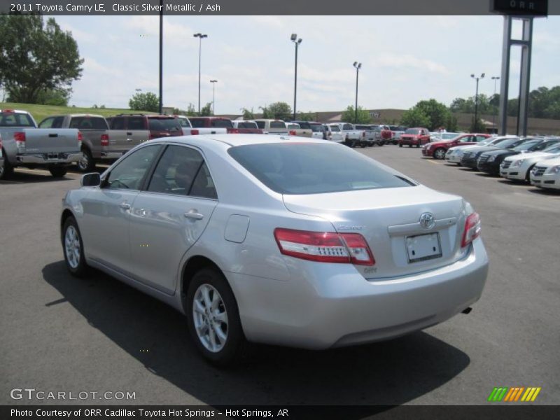 Classic Silver Metallic / Ash 2011 Toyota Camry LE
