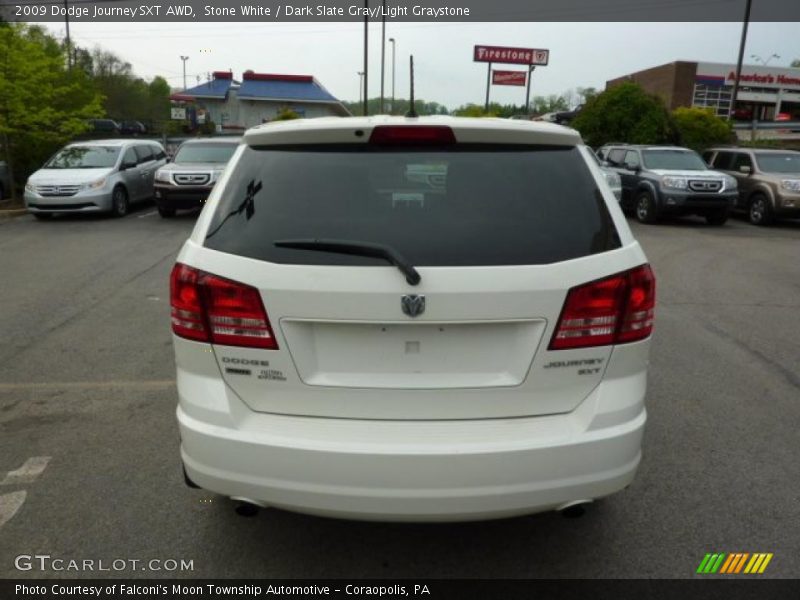 Stone White / Dark Slate Gray/Light Graystone 2009 Dodge Journey SXT AWD
