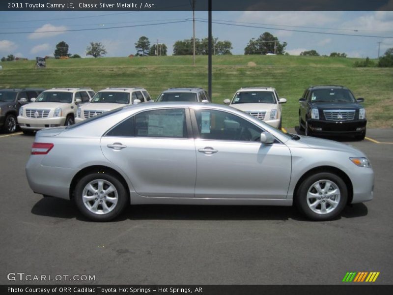 Classic Silver Metallic / Ash 2011 Toyota Camry LE