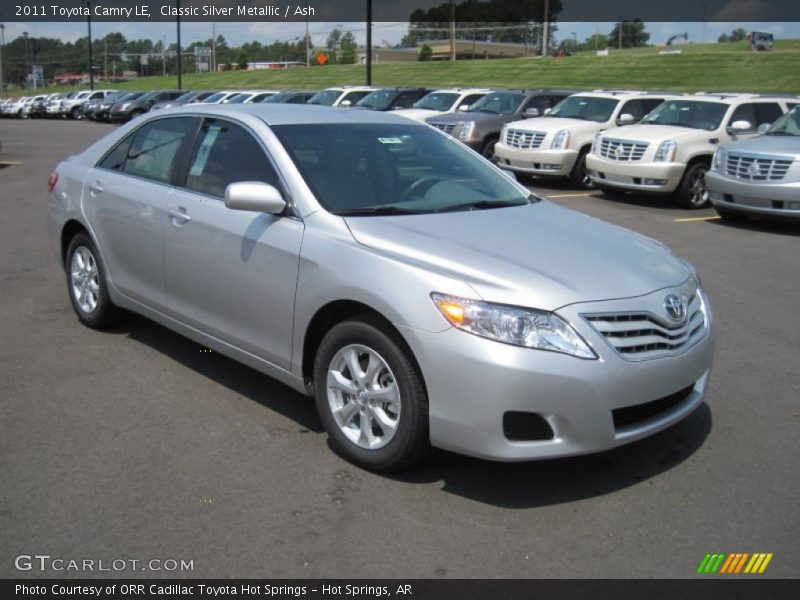 Classic Silver Metallic / Ash 2011 Toyota Camry LE