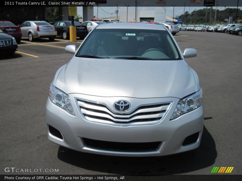 Classic Silver Metallic / Ash 2011 Toyota Camry LE