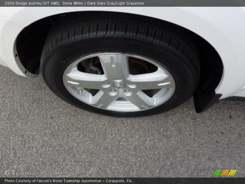 Stone White / Dark Slate Gray/Light Graystone 2009 Dodge Journey SXT AWD