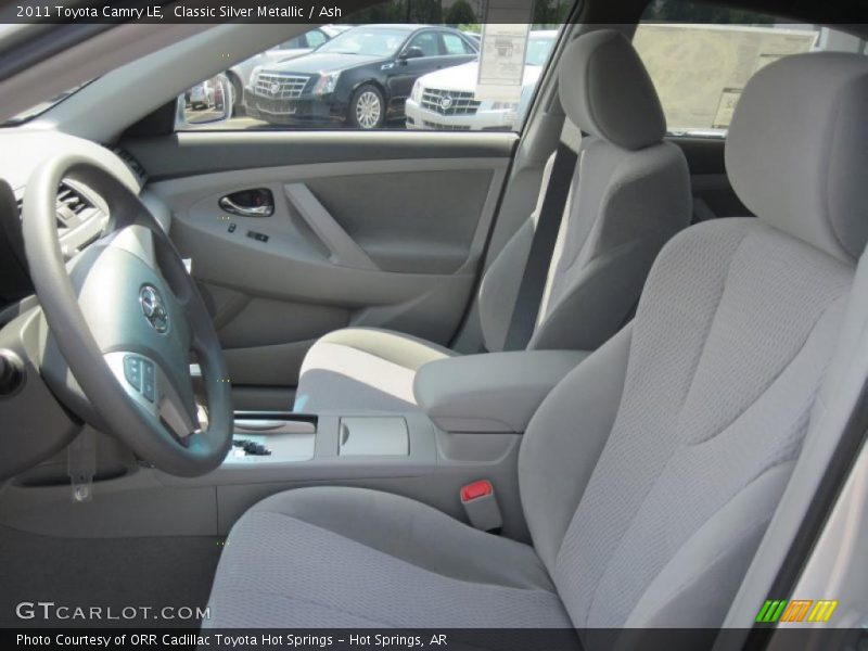 Classic Silver Metallic / Ash 2011 Toyota Camry LE