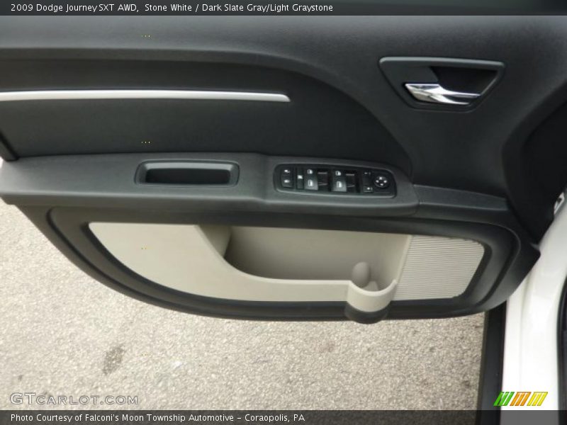 Stone White / Dark Slate Gray/Light Graystone 2009 Dodge Journey SXT AWD