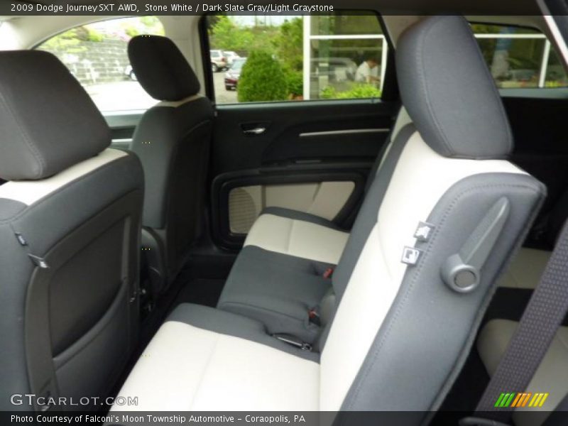 Stone White / Dark Slate Gray/Light Graystone 2009 Dodge Journey SXT AWD