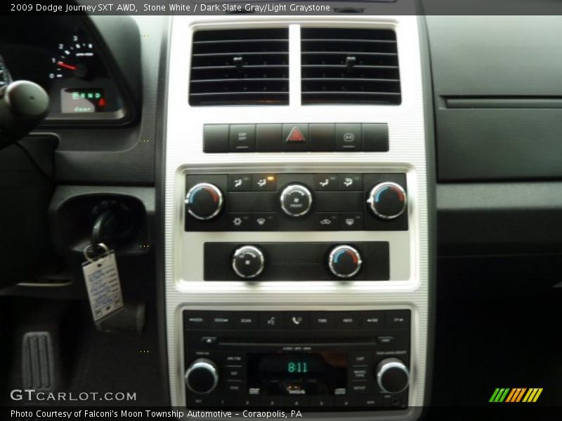 Stone White / Dark Slate Gray/Light Graystone 2009 Dodge Journey SXT AWD