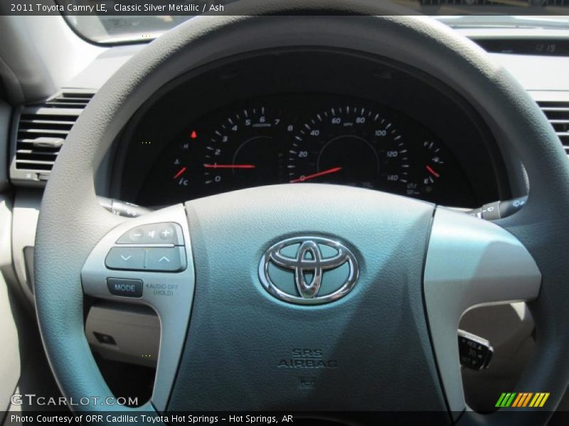 Classic Silver Metallic / Ash 2011 Toyota Camry LE