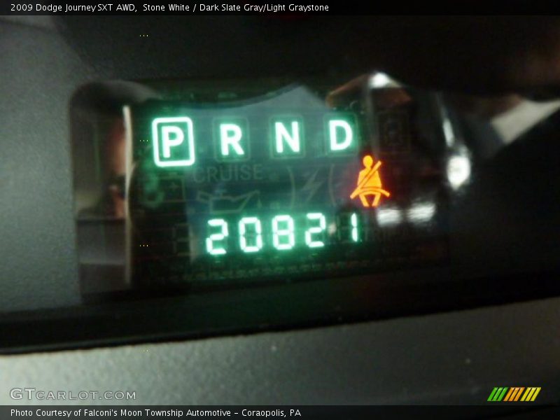 Stone White / Dark Slate Gray/Light Graystone 2009 Dodge Journey SXT AWD