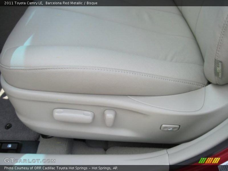 Barcelona Red Metallic / Bisque 2011 Toyota Camry LE