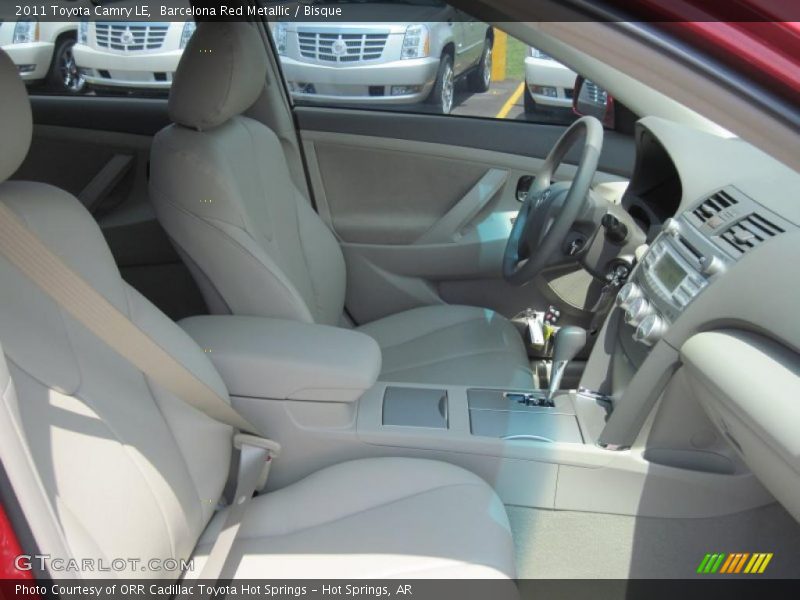 Barcelona Red Metallic / Bisque 2011 Toyota Camry LE