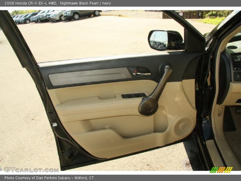 Nighthawk Black Pearl / Ivory 2008 Honda CR-V EX-L 4WD
