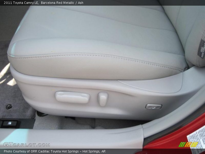 Barcelona Red Metallic / Ash 2011 Toyota Camry LE