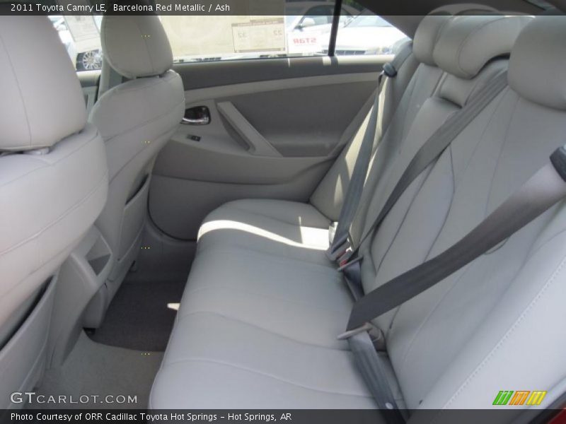 Barcelona Red Metallic / Ash 2011 Toyota Camry LE
