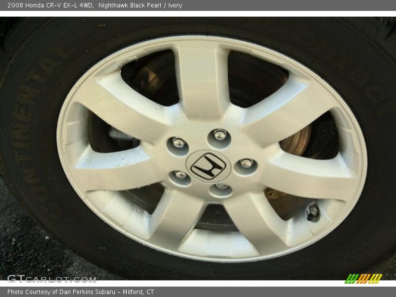 Nighthawk Black Pearl / Ivory 2008 Honda CR-V EX-L 4WD
