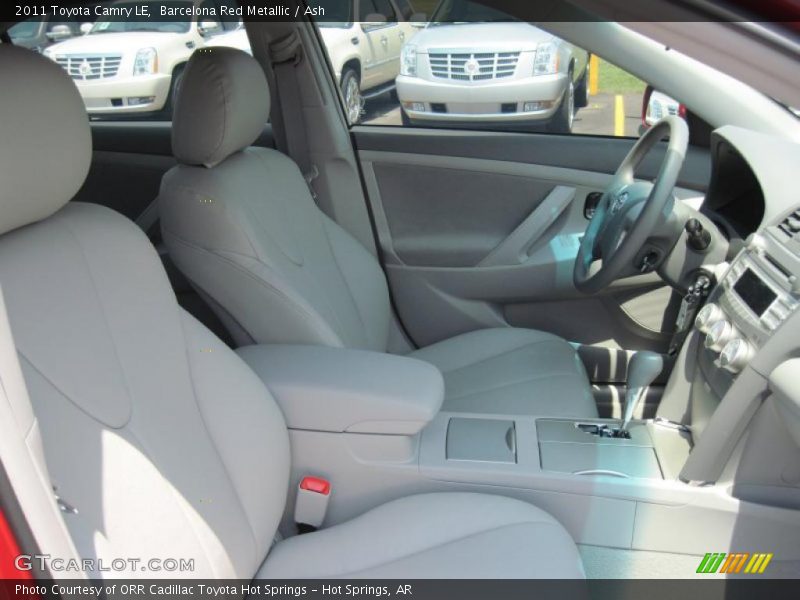 Barcelona Red Metallic / Ash 2011 Toyota Camry LE