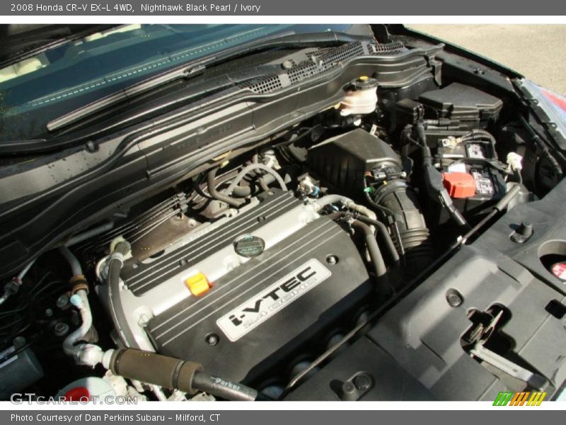 Nighthawk Black Pearl / Ivory 2008 Honda CR-V EX-L 4WD