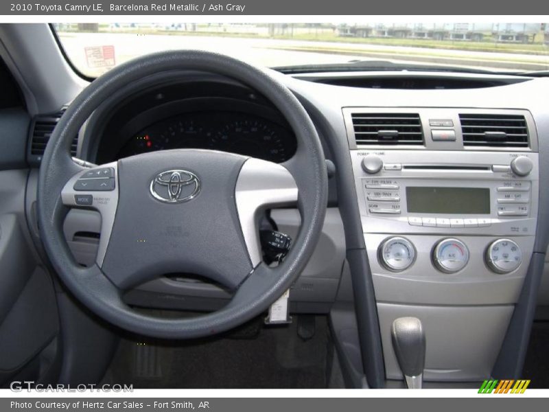Barcelona Red Metallic / Ash Gray 2010 Toyota Camry LE