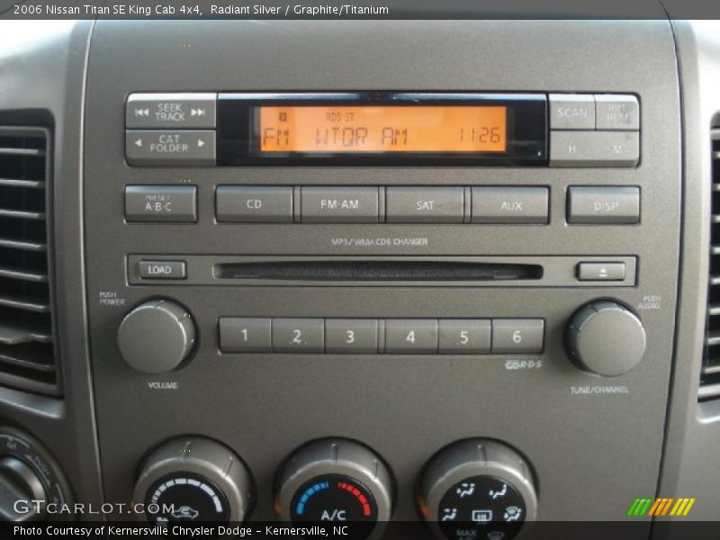 Radiant Silver / Graphite/Titanium 2006 Nissan Titan SE King Cab 4x4
