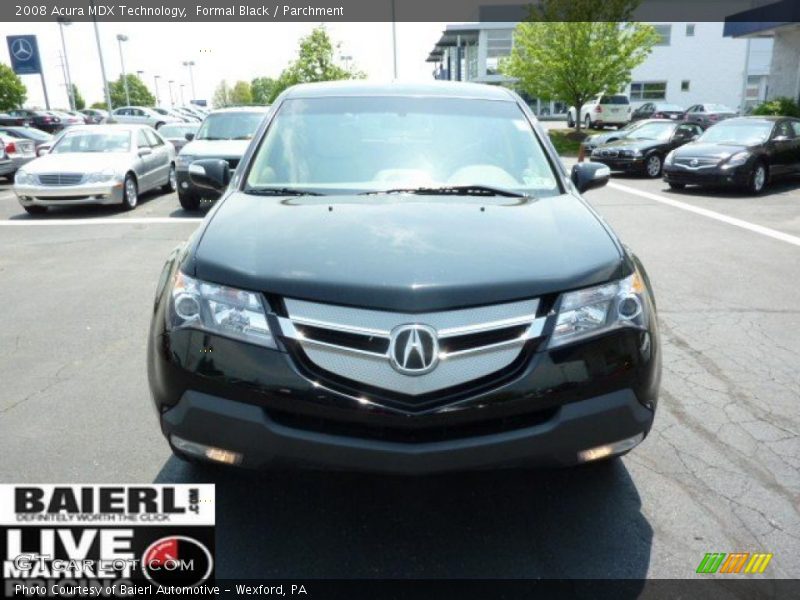 Formal Black / Parchment 2008 Acura MDX Technology