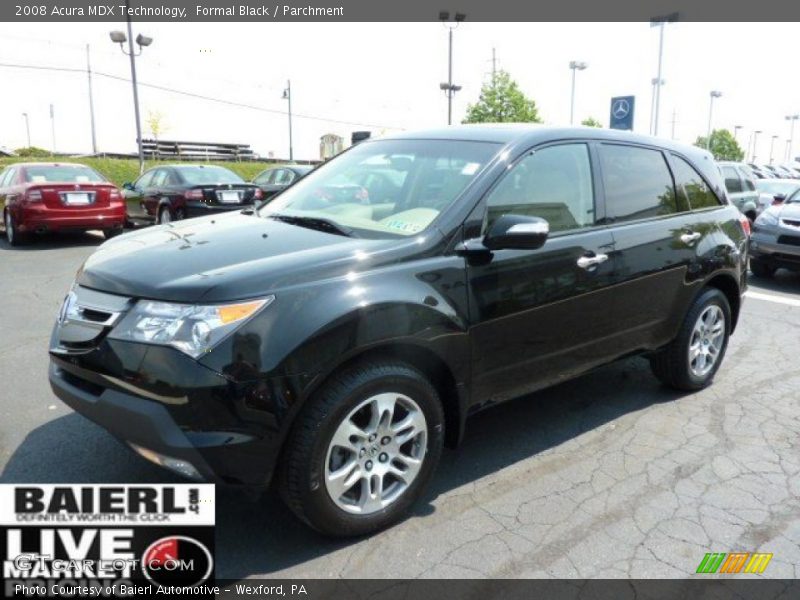 Formal Black / Parchment 2008 Acura MDX Technology