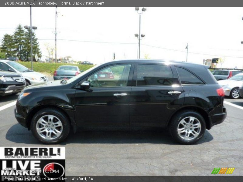 Formal Black / Parchment 2008 Acura MDX Technology
