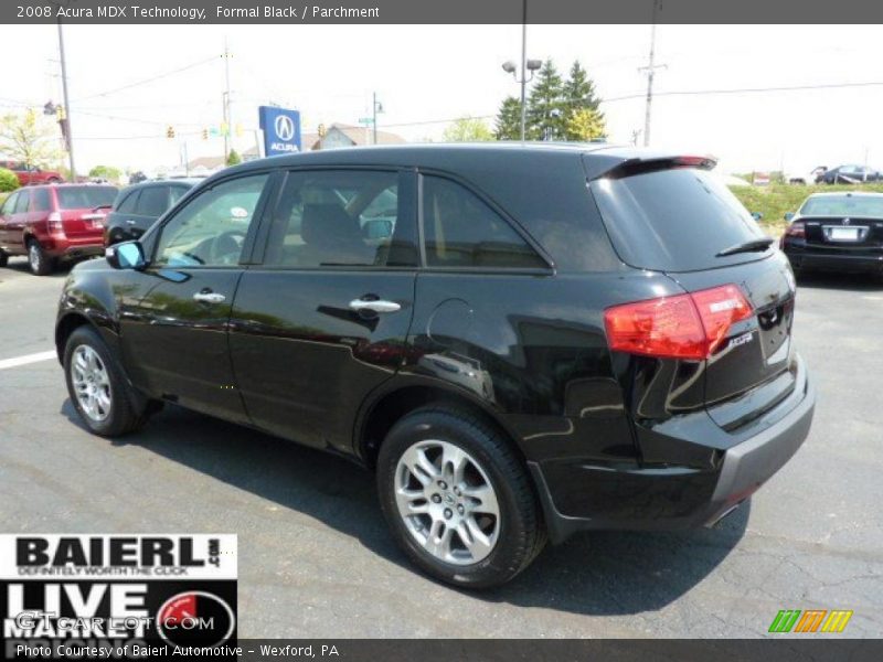 Formal Black / Parchment 2008 Acura MDX Technology