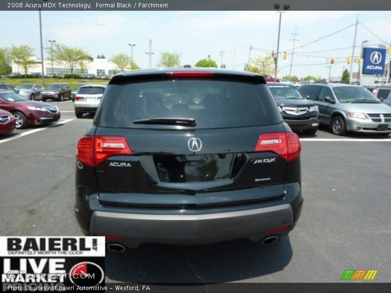 Formal Black / Parchment 2008 Acura MDX Technology