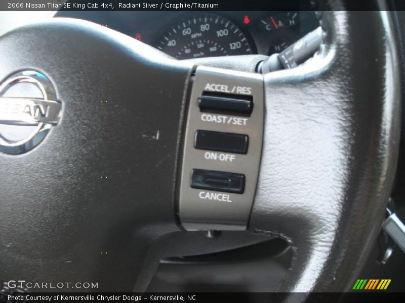 Radiant Silver / Graphite/Titanium 2006 Nissan Titan SE King Cab 4x4