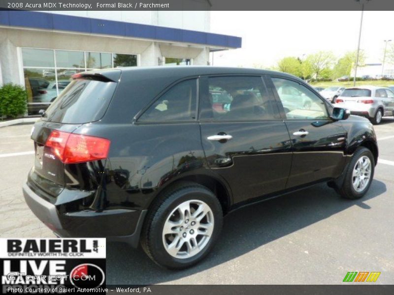 Formal Black / Parchment 2008 Acura MDX Technology