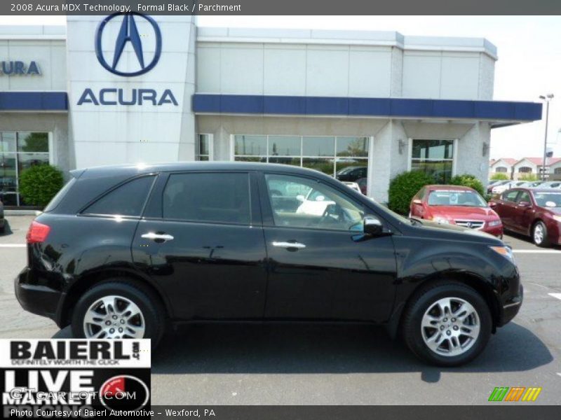 Formal Black / Parchment 2008 Acura MDX Technology