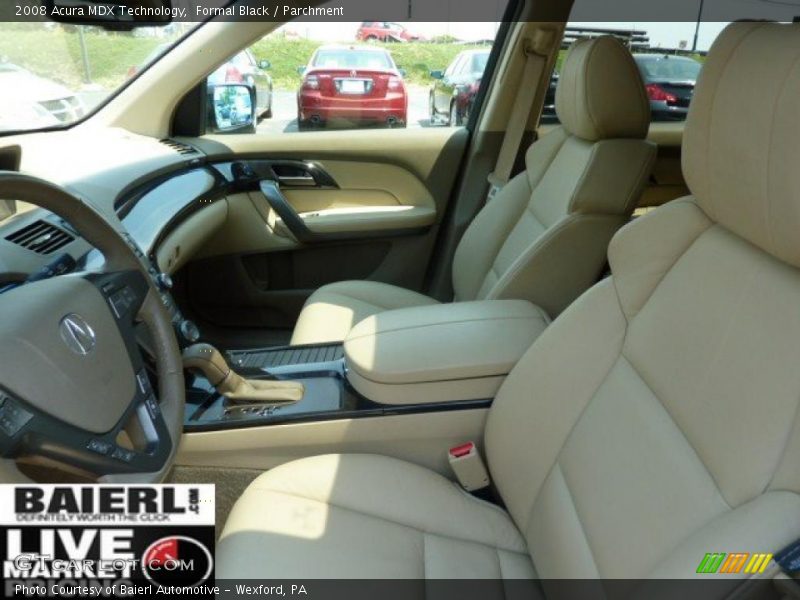 Formal Black / Parchment 2008 Acura MDX Technology