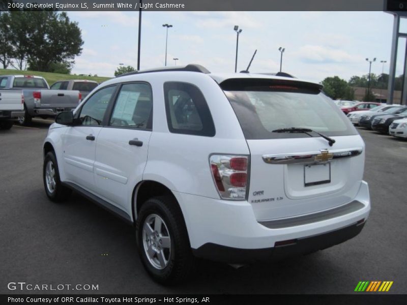 Summit White / Light Cashmere 2009 Chevrolet Equinox LS