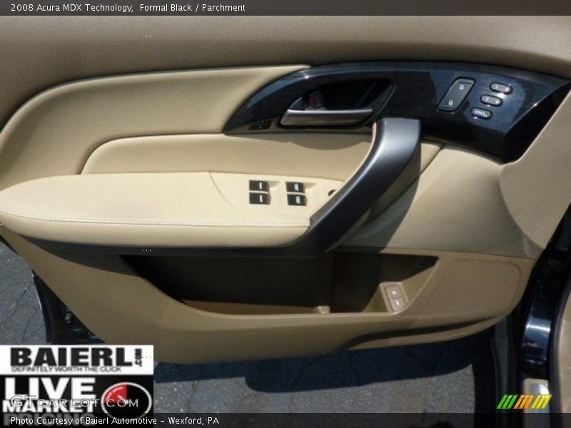 Formal Black / Parchment 2008 Acura MDX Technology