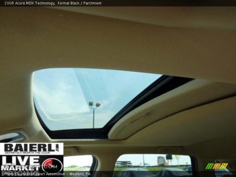 Formal Black / Parchment 2008 Acura MDX Technology