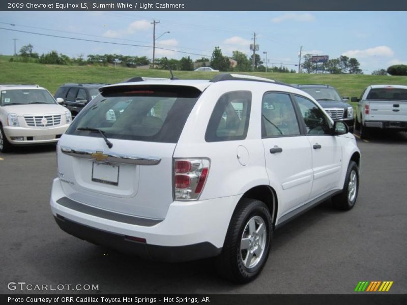Summit White / Light Cashmere 2009 Chevrolet Equinox LS