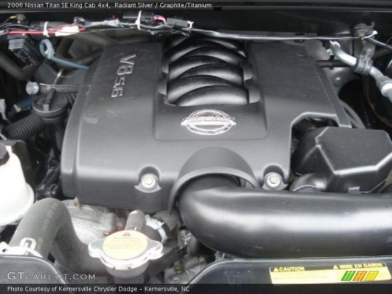 Radiant Silver / Graphite/Titanium 2006 Nissan Titan SE King Cab 4x4