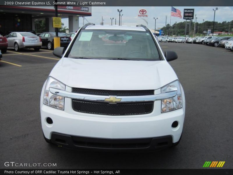 Summit White / Light Cashmere 2009 Chevrolet Equinox LS