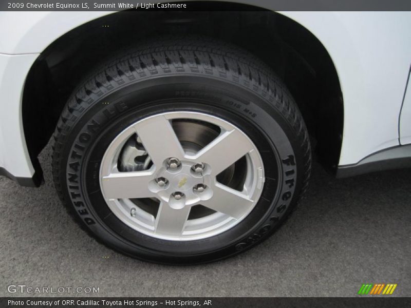 Summit White / Light Cashmere 2009 Chevrolet Equinox LS