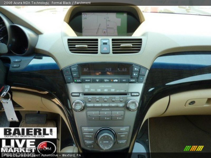 Formal Black / Parchment 2008 Acura MDX Technology