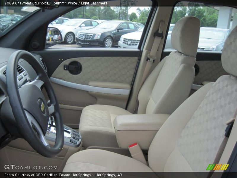 Summit White / Light Cashmere 2009 Chevrolet Equinox LS