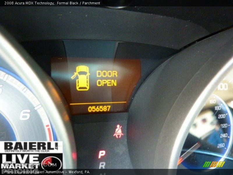 Formal Black / Parchment 2008 Acura MDX Technology